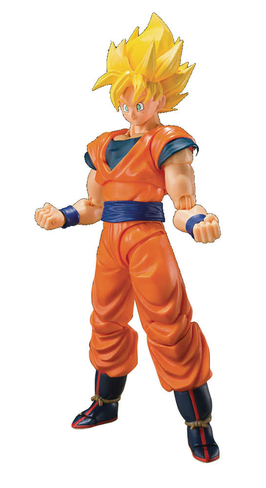 DBZ Super Saiyan Full Power Son Goku S.H.Figuarts Action Figure - Premium Collectible for Anime Fans & Dragon Ball Z Display