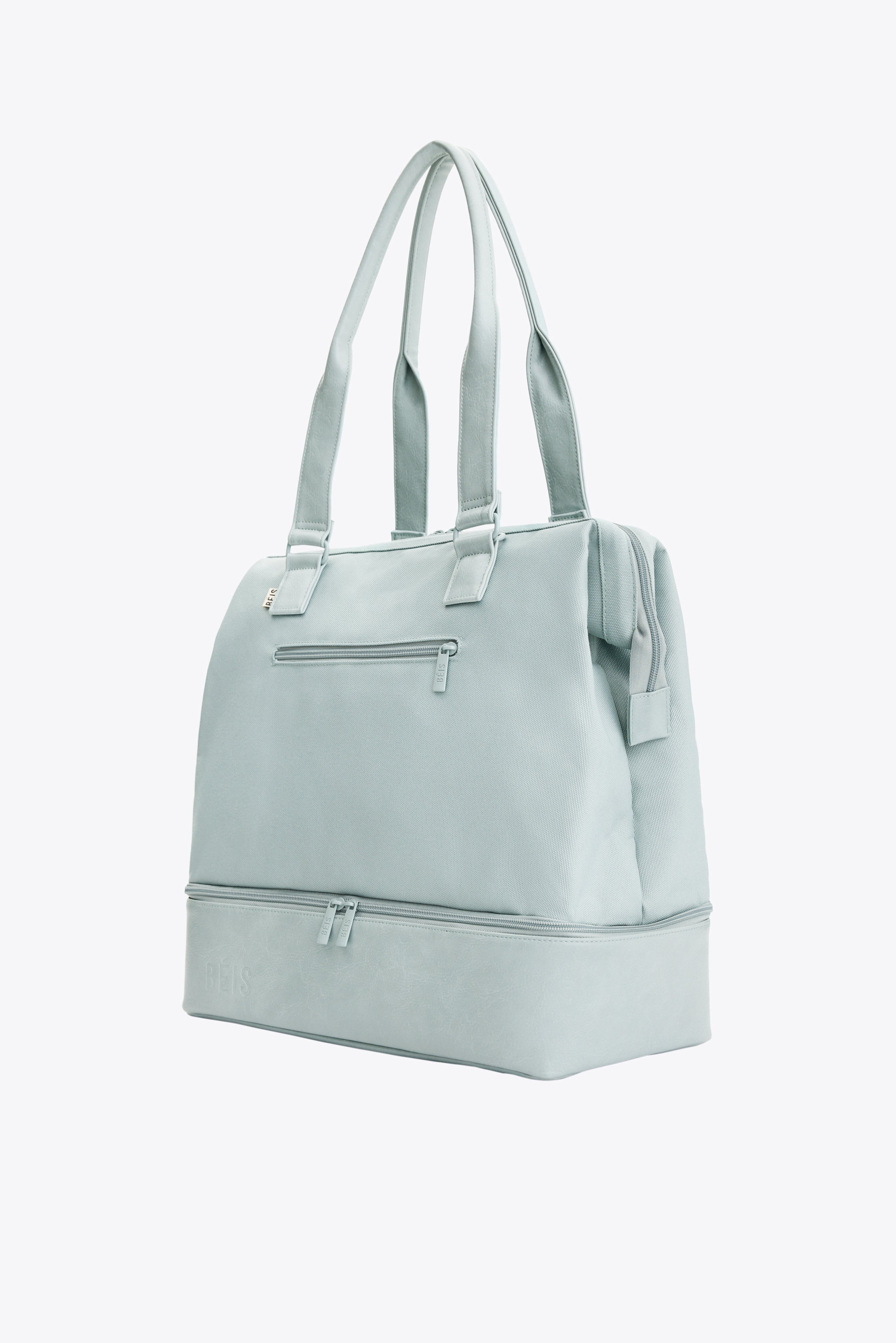 The Mini Weekender Travel Bag in Slate - Perfect for Weekend Getaways, Gym, and Business Trips