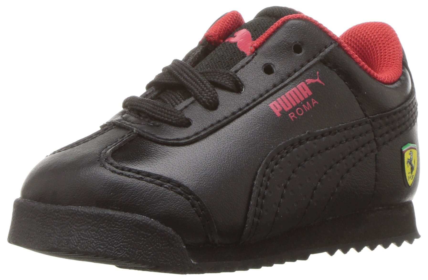 PUMA Unisex Kids Ferrari Roma Sneakers - Lightweight Running Shoes for Boys & Girls - Perfect for School, Sports & Casual Wear