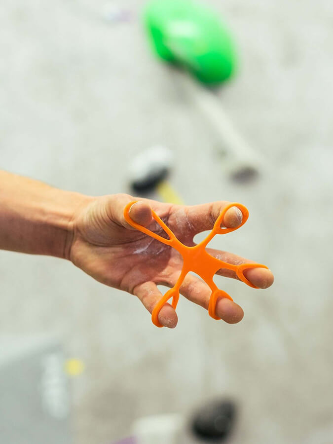Vertical Alien Finger Resistance Trainer - 2 Pack for Hand Grip Strength & Finger Dexterity - Perfect for Rock Climbing, Piano Playing & Physical Therapy