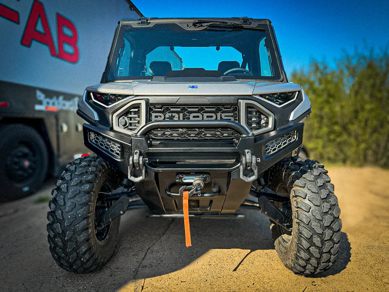 Thumper Fab Front Bumper Light Kit for Polaris Ranger XP 1000 & XD 1500 - 25+ LED Off-Road Lighting for Hunting, Trail Riding & Night Adventures