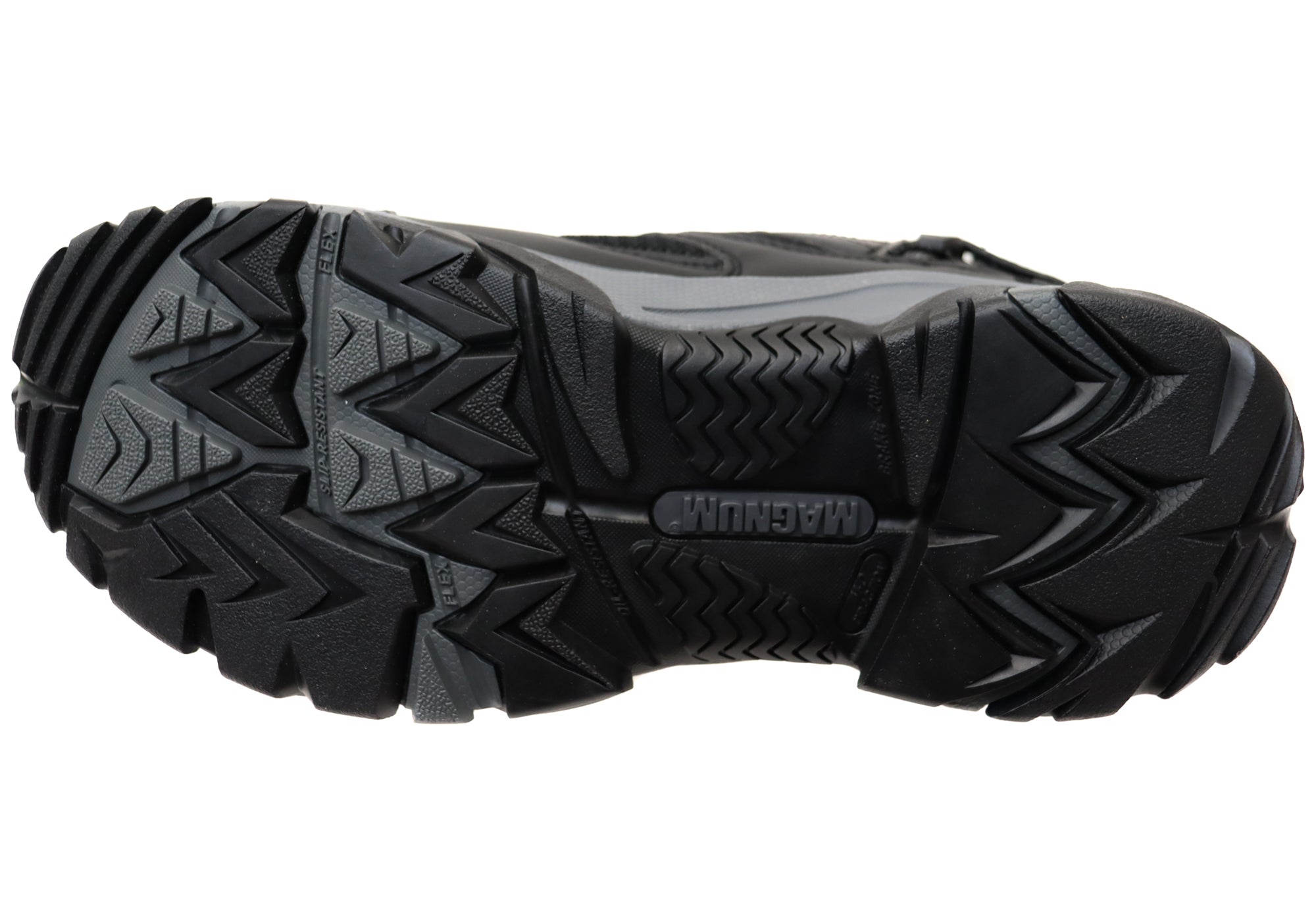 Magnum Men's XT Boron Mid Composite Toe Work Boots - Safety Lace Up Boots for Construction, Warehouse & Industrial Work