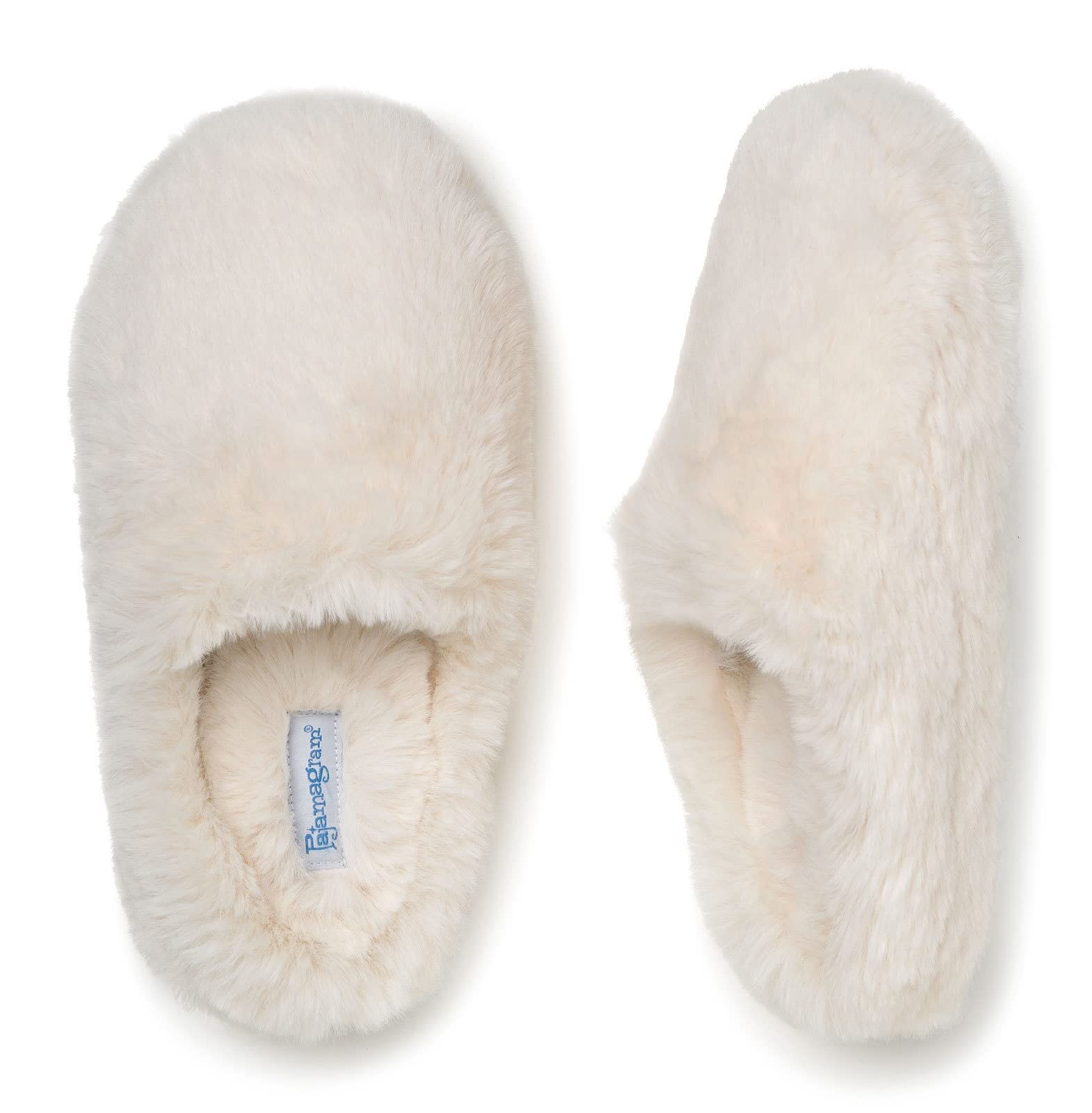 Cozy Women's Fluffy Slippers - Soft Indoor/Outdoor House Shoes for Women - Perfect for Relaxing at Home, Lounging & Winter Comfort