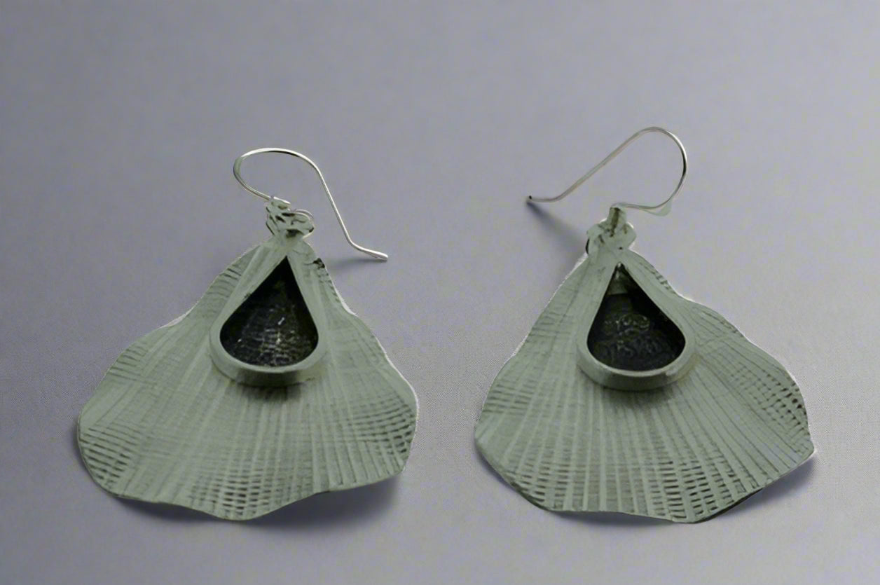 2 Tone Teardrop Earrings - Pure Sterling Silver Dangle Earrings for Women - Perfect for Weddings, Parties & Everyday Elegance