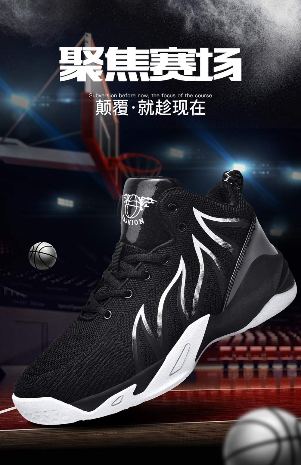Trendy Men's Casual Basketball & Running Shoes - Summer New Sports Sneakers for Large Size - Perfect for Gym, Workout, and Campus Wear