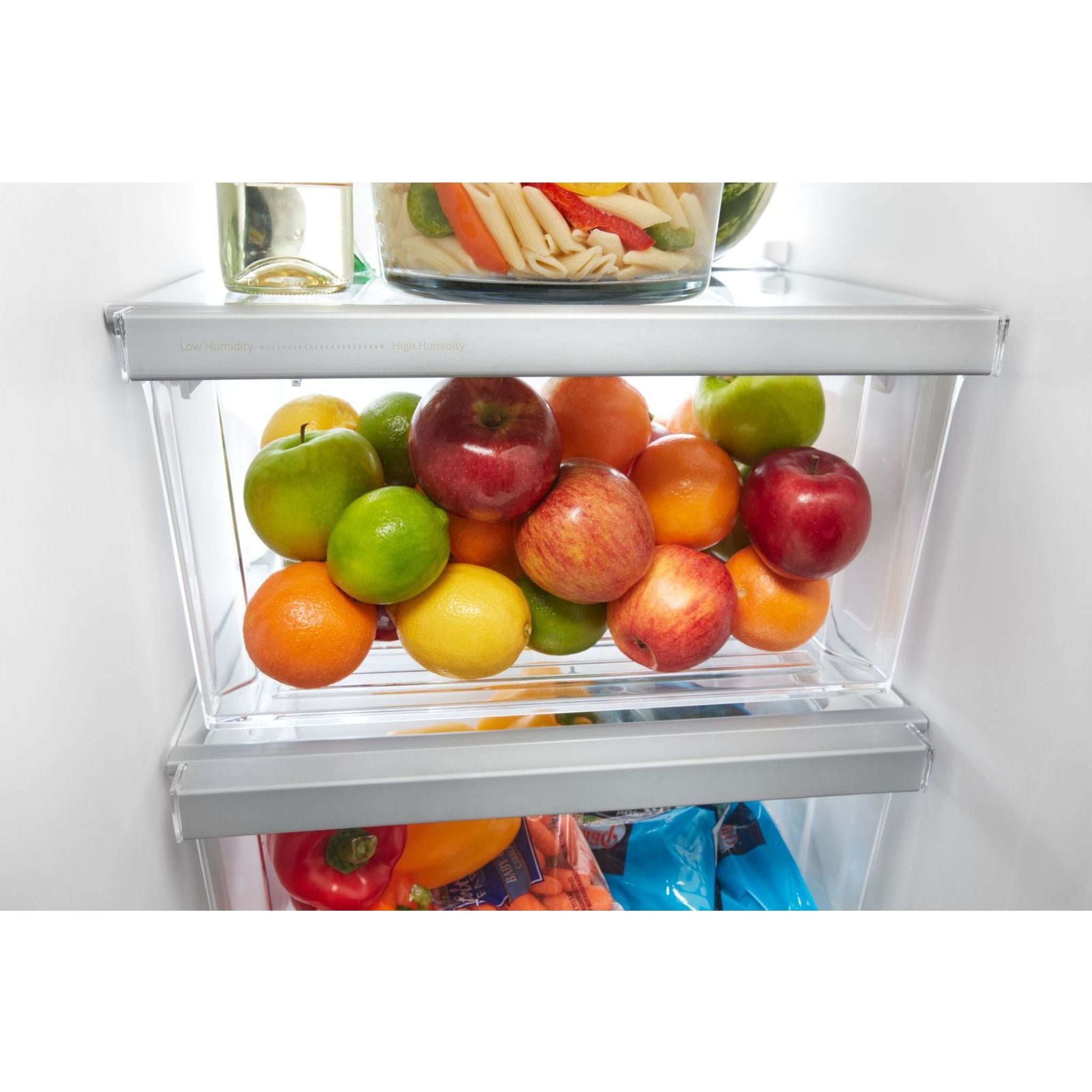 Whirlpool WRS331SDHB 36-Inch Side by Side Refrigerator with Ice Maker - Black Stainless Steel - Energy Star Rated for Modern Kitchens