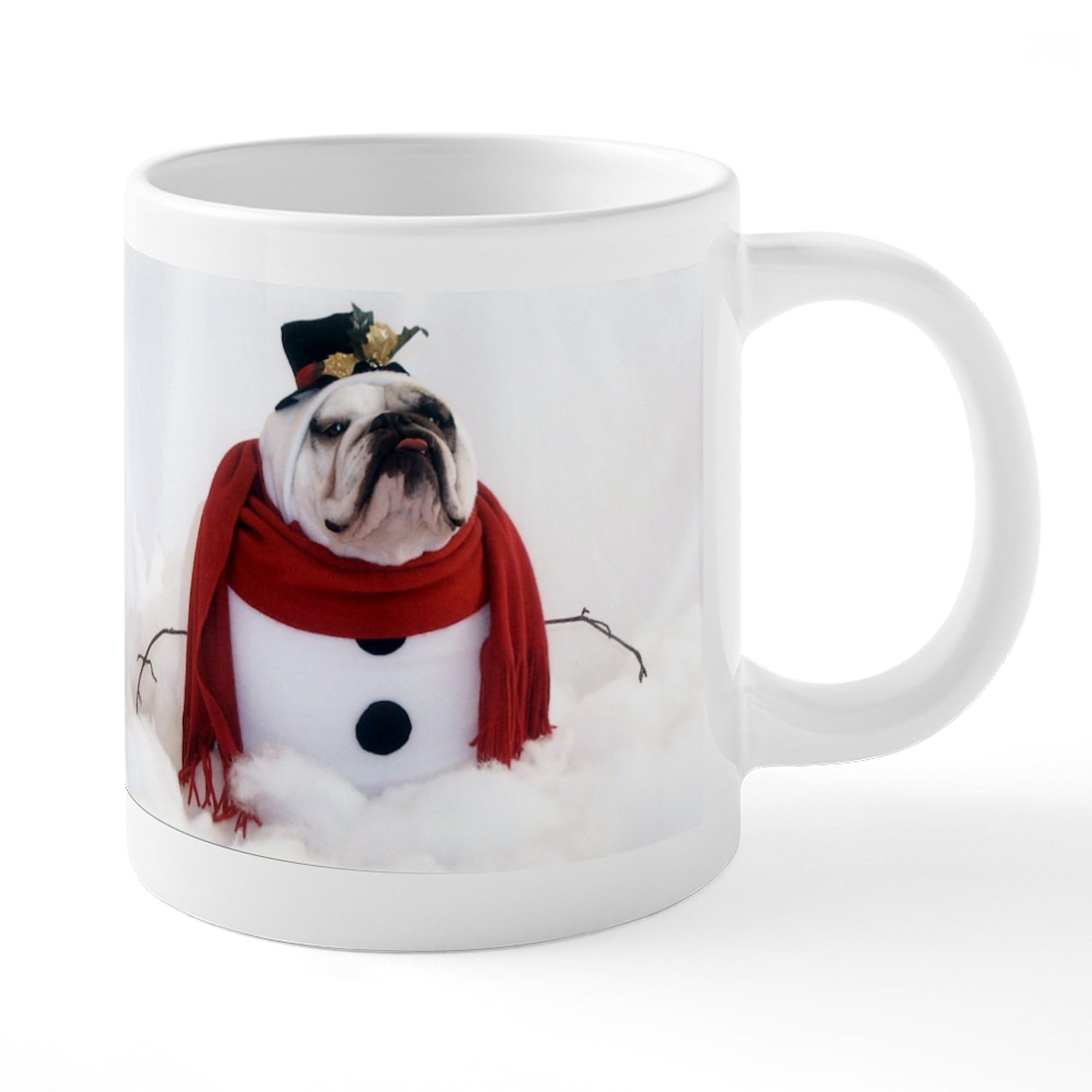 20 oz Snowman Ceramic Coffee Mug - Large Insulated Mega Cup for Hot Cocoa, Tea & Coffee - Perfect for Winter Holidays, Christmas Gifts & Cozy Home Decor