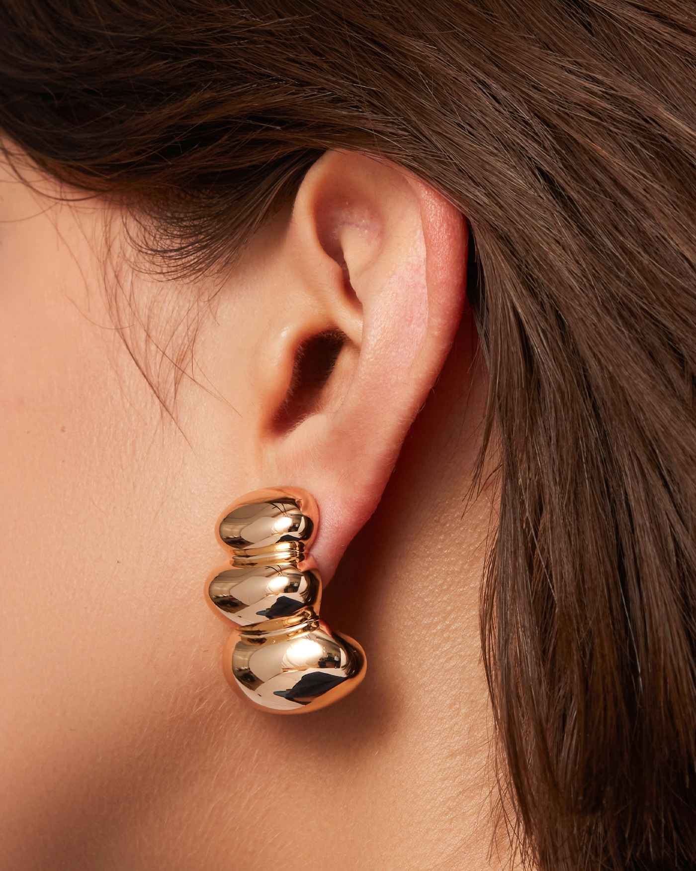 Non Stop Clip On Earrings for Women - Comfortable & Stylish Non-Pierced Earrings for Parties, Weddings & Everyday Wear