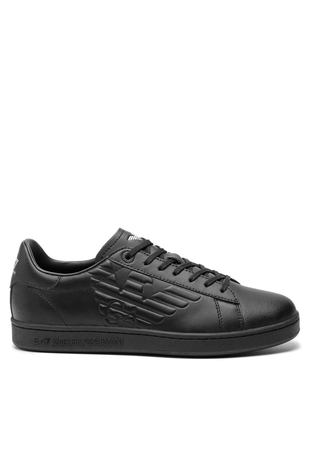 Emporio Armani EA7 Men's White Sneakers - Lightweight Running Shoes for Men | Gym Workout & Casual Wear