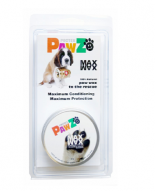 Pawz Max Wax Paw Protection Balm for Dogs (60g) - Natural Paw Care for Winter, Hot Pavement & Rough Terrain - Moisturizes & Protects Dog Paws