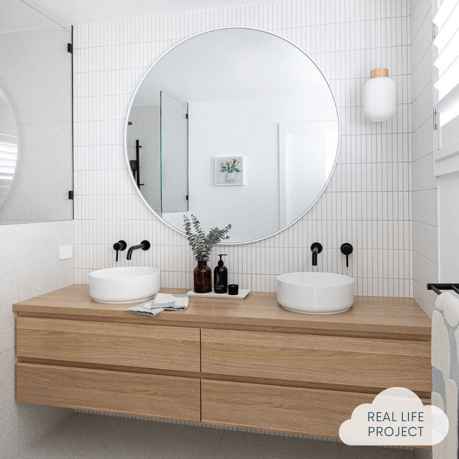 Brunswick Kit Kat Matte White Ceramic Tile - Perfect for Kitchen Backsplash, Bathroom Walls & Flooring
