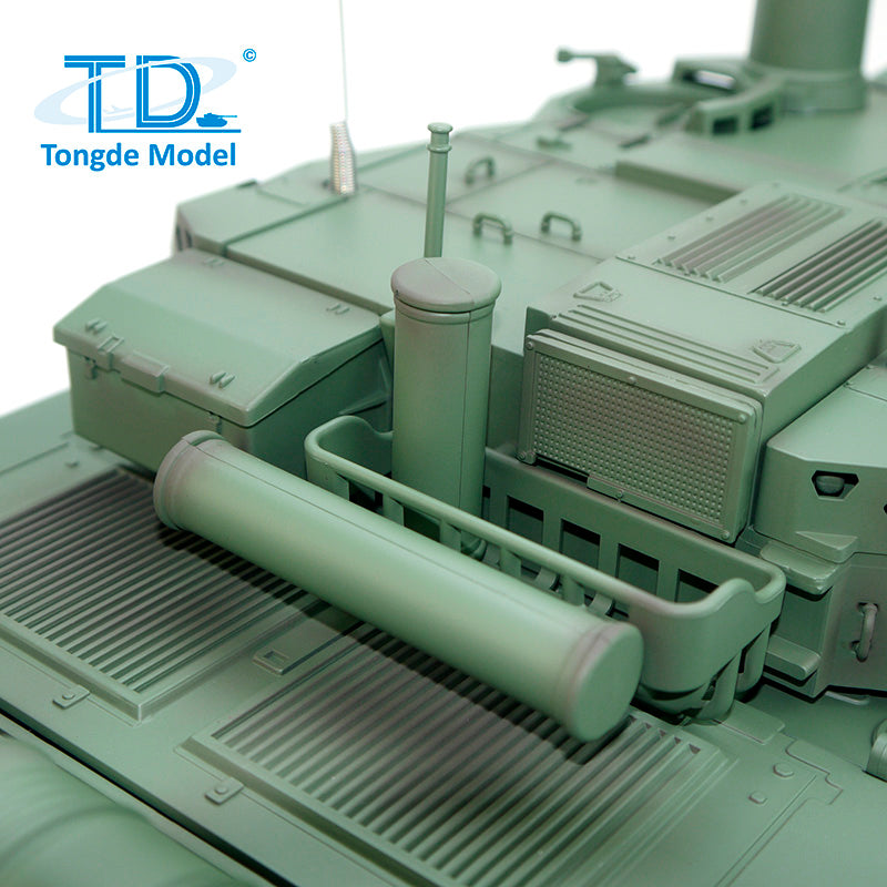 1/16 Tongde RC Tank H2408 Leclerc Battle Tank - Ready-to-Run Infrared BB Shooting with Barrel Recoil & 320° Rotation - Electric Toy Model with Battery - Perfect for Military Enthusiasts & Battle Simulation Games