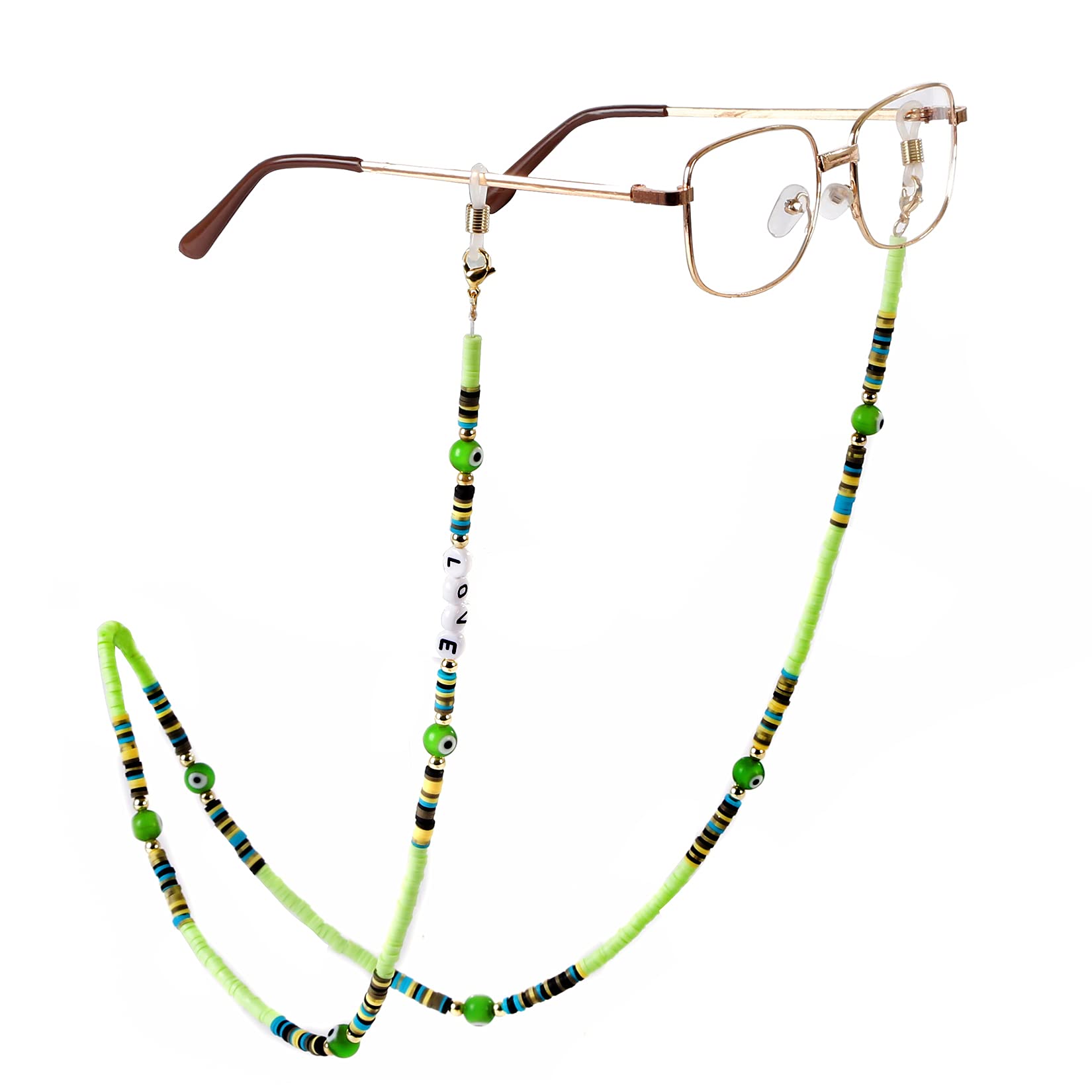Stylish UENTIP Eyeglass Chain & Sunglass Holder Strap - Fashionable Eyeglass Necklace for Women | Perfect for Reading, Driving & Outdoor Activities