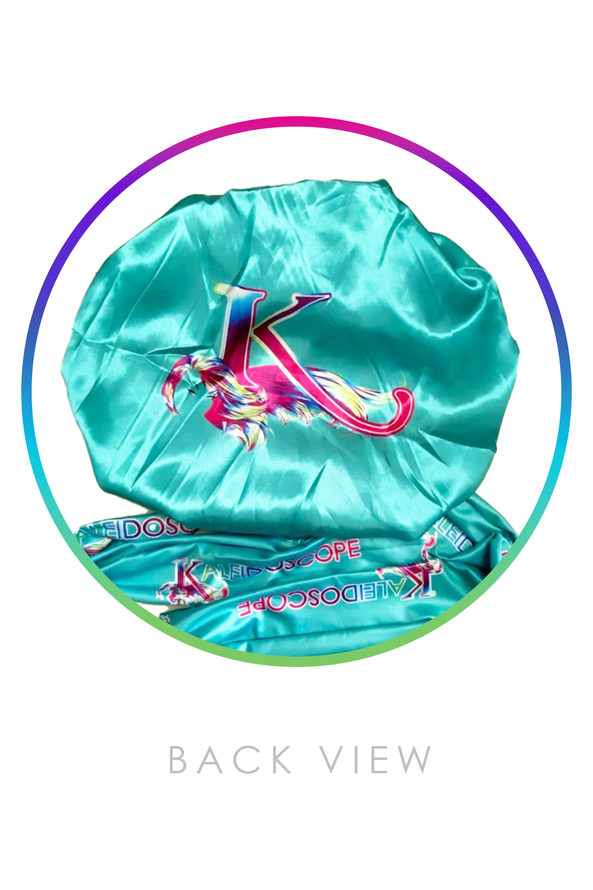 Teal Blue Satin Bonnet for Women - Soft Sleep Cap for Curly & Natural Hair - Nighttime Hair Protection for Black Hair Care - Perfect for Bedtime & Travel