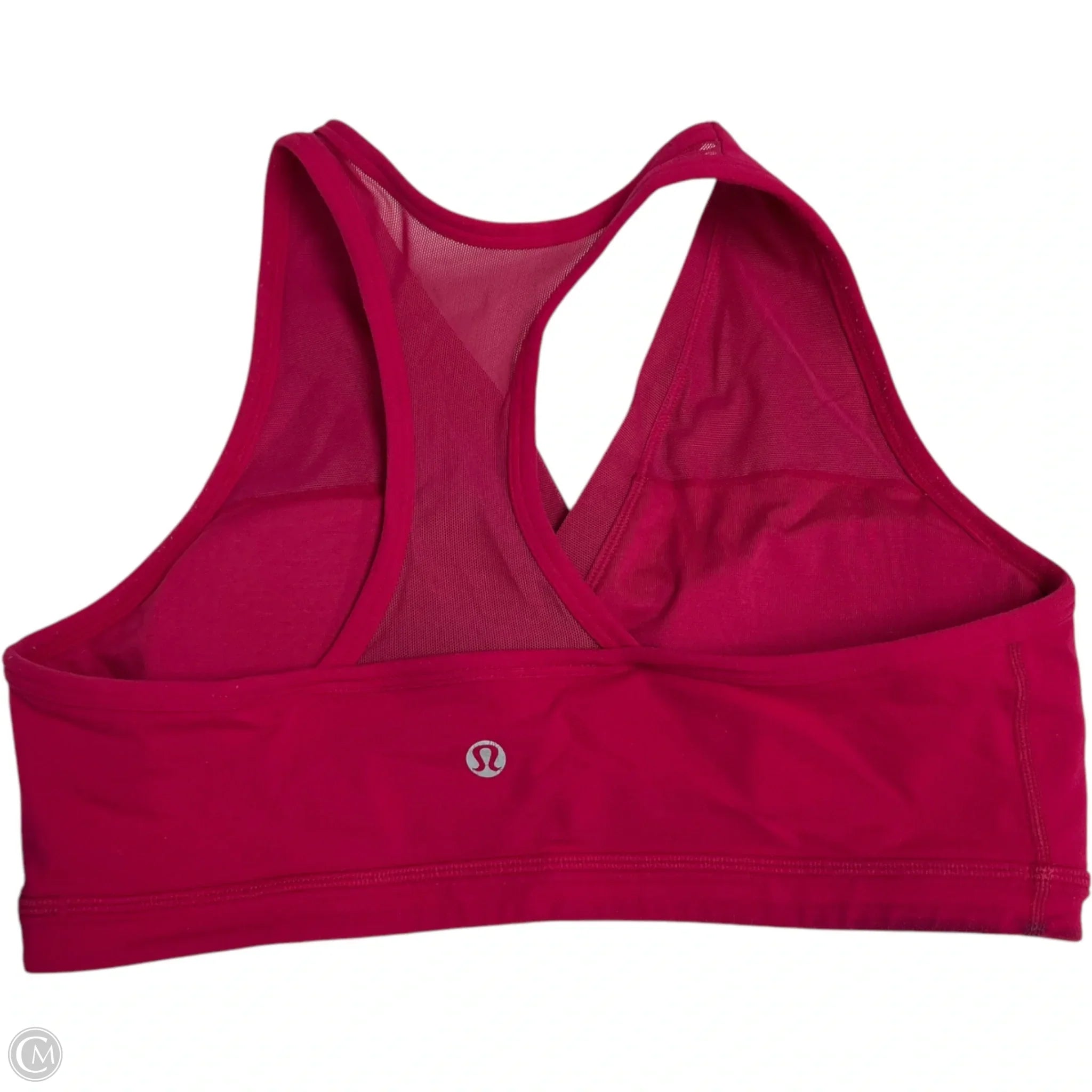 Lululemon Women's Pink Medium Support Athletic Sports Bra - Perfect for Yoga, Running & Gym Workouts