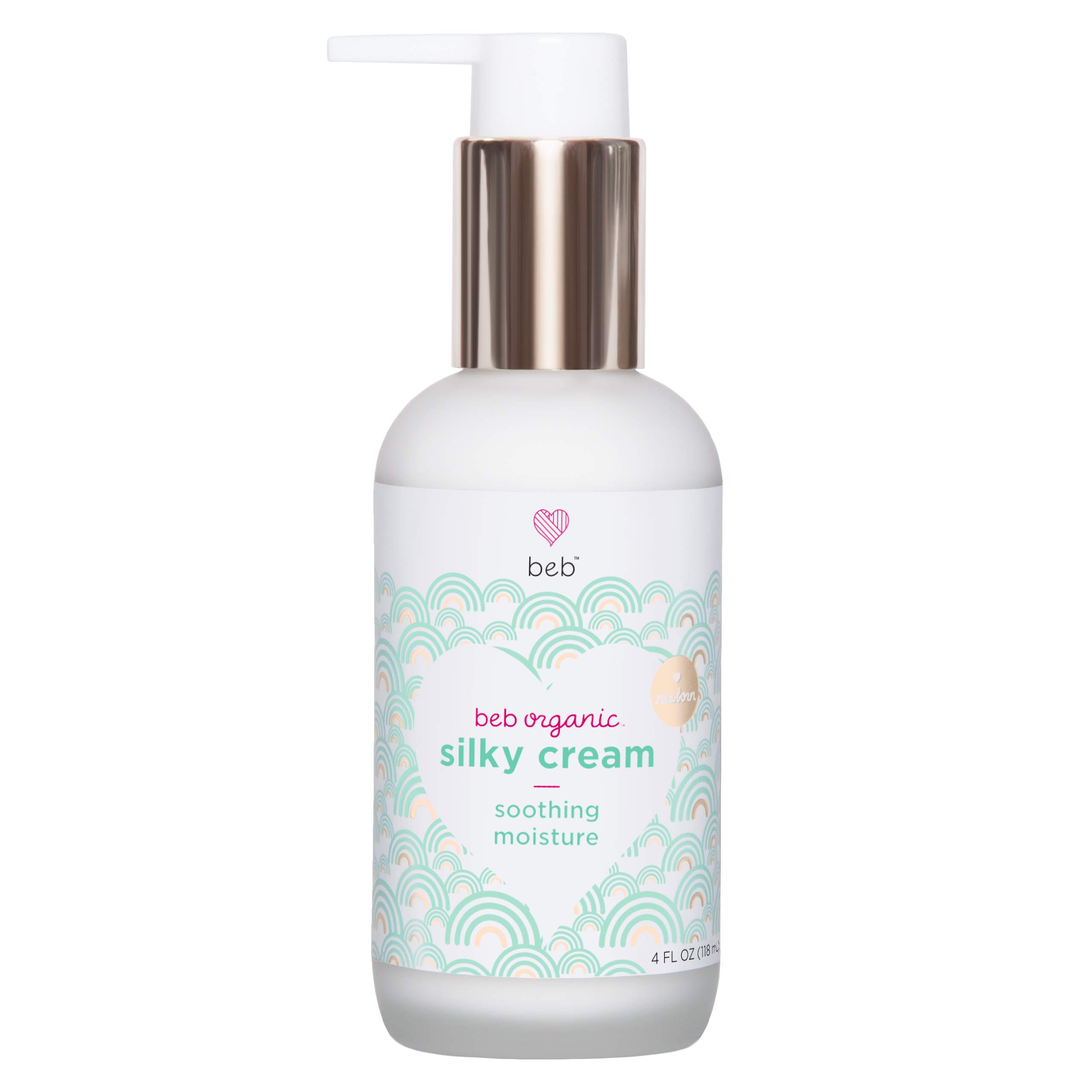 Silky Cream - Natural Moisturizing Lotion with Rosehip & Avocado Oil for Dry Skin | Safe for Newborns Baby Care | Face & Body Hydration (4 Fl Oz) | Perfect for Daily Skincare & Sensitive Skin Relief