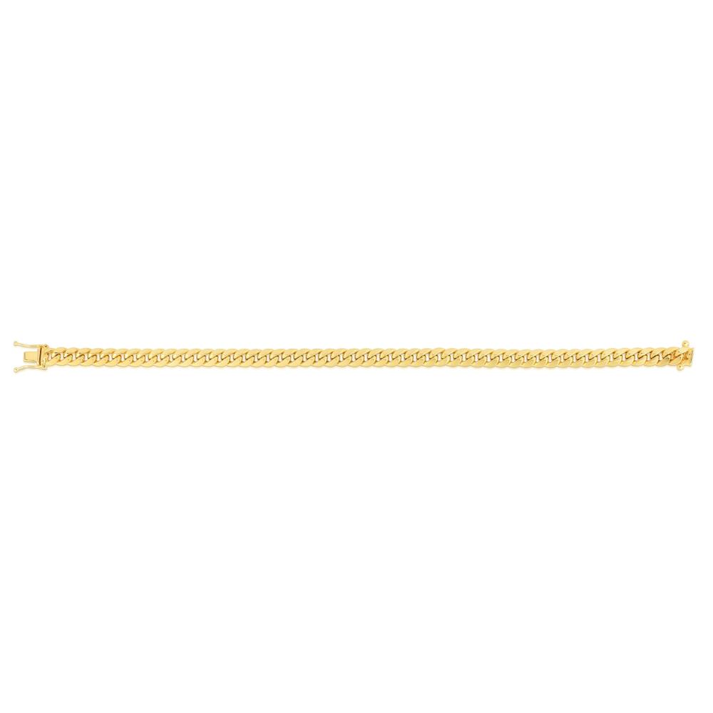 10K Gold 2.6mm Miami Cuban Link Chain for Men - Stylish Hip Hop Jewelry for Everyday Wear & Special Occasions