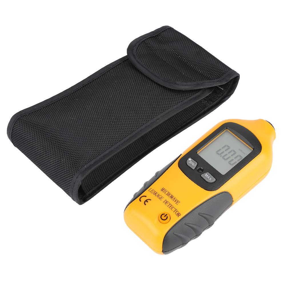 Jeanoko HT-M2 Digital Microwave Leakage Detector - High Sensitivity Radiation Meter with LCD Display & Built-in Alarm - Battery Not Included - Perfect for Home Kitchen Safety & Microwave Oven Testing