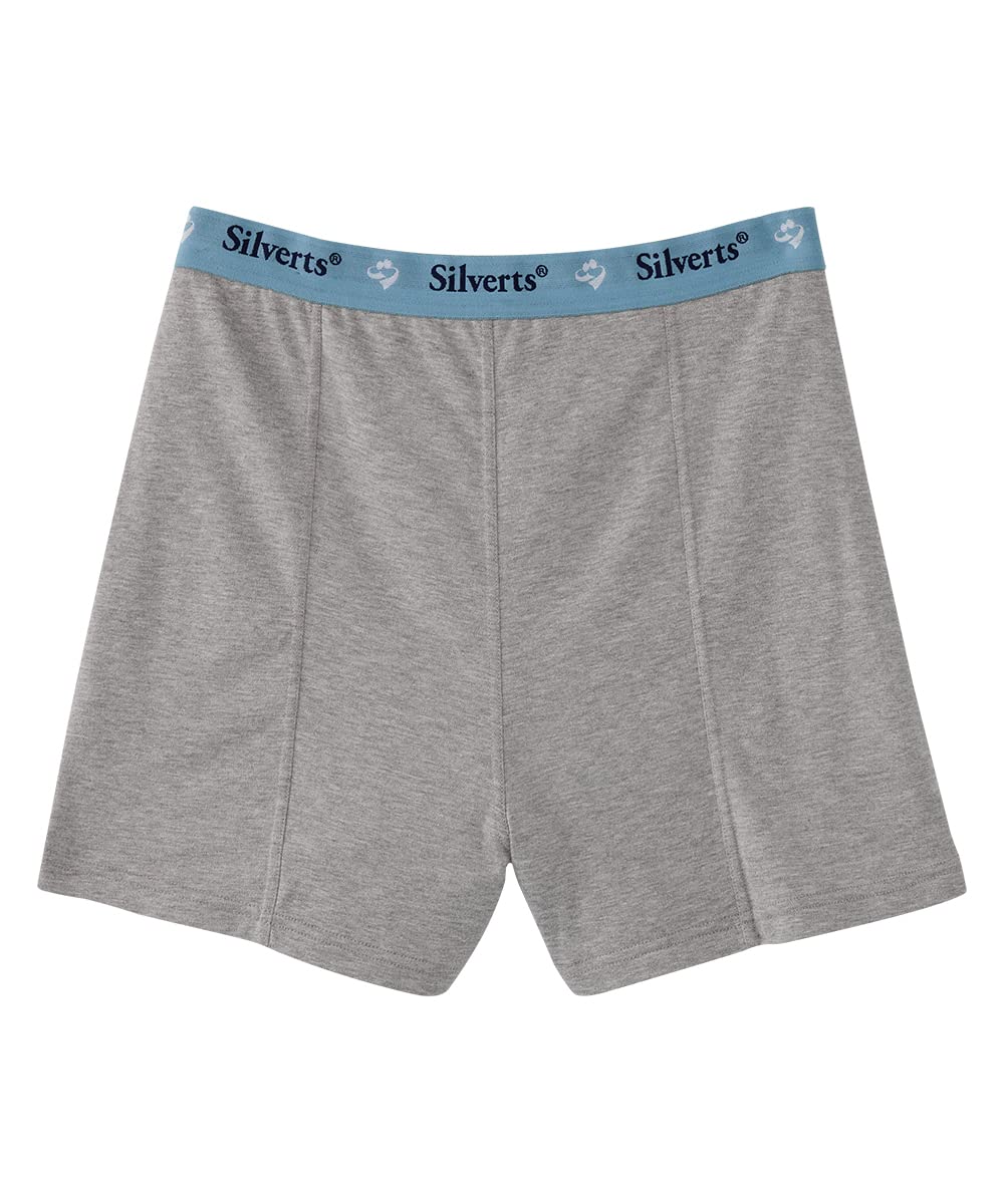 Adaptive Open-Front Underwear for Men - 3 Pack Comfortable & Easy Wear Post-Surgery Underwear for Elderly & Disabled Adults