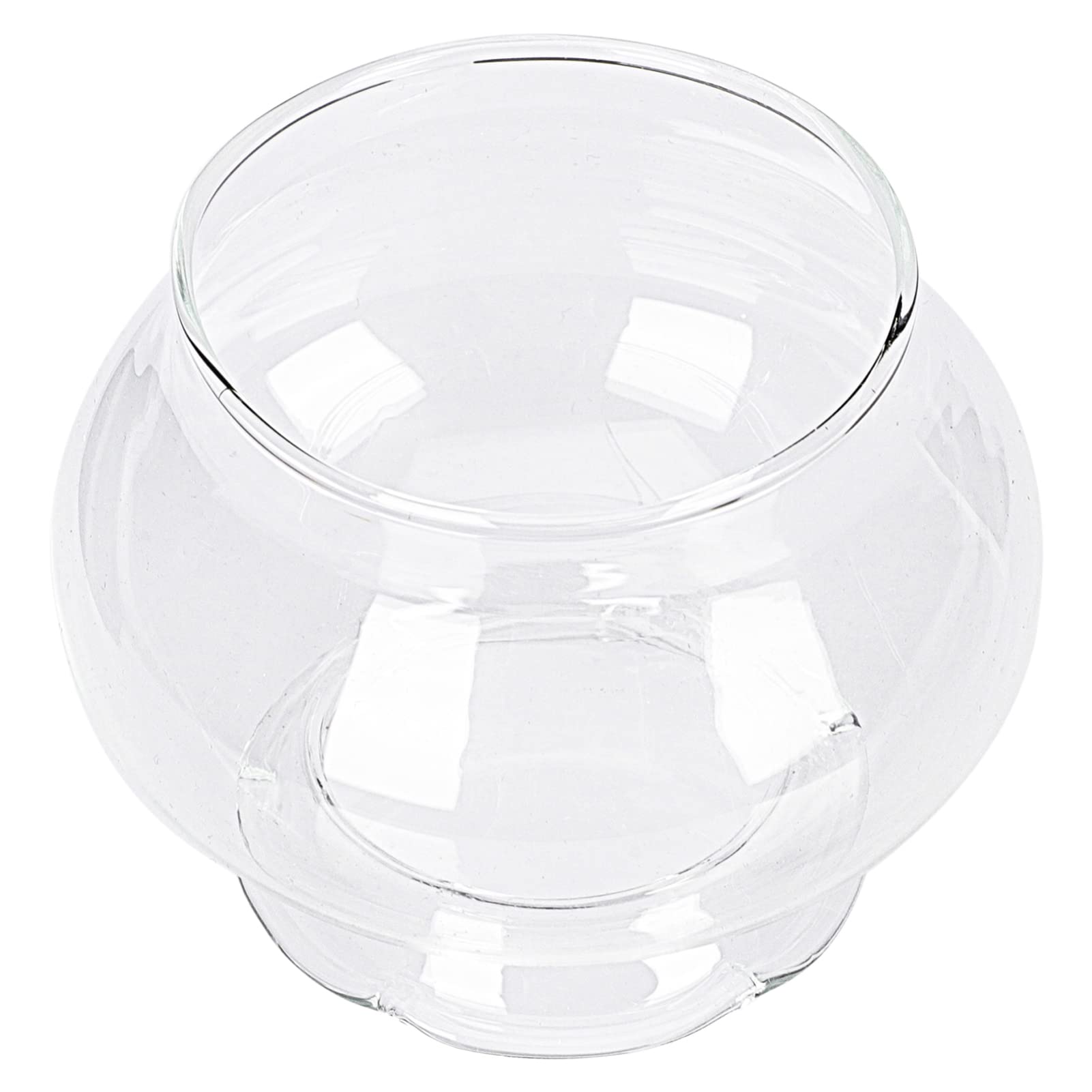 Cabilock Clear Glass Oil Lamp Cover Replacement - Windproof Kerosene Lampshade for Small Retro Oil Lamps | Perfect for Outdoor Camping, Emergency Lighting & Vintage Home Decor