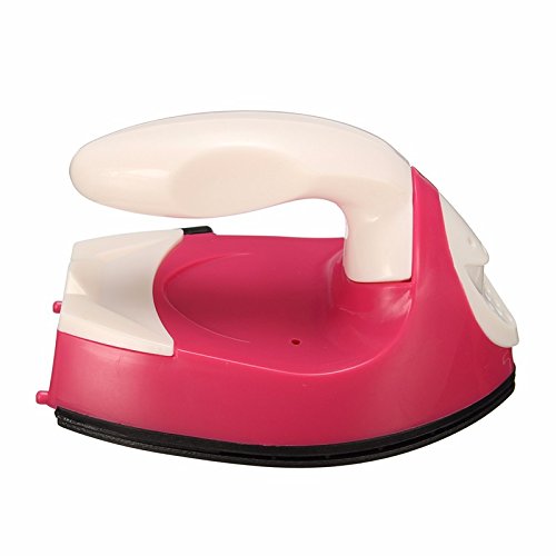 Mini Electric Iron for DIY Crafts - Portable Hot Fix Rhinestone Iron for Patchwork, Quilting & Fabric Pasting | Travel-Friendly for On-the-Go Crafting