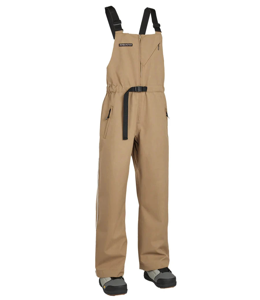 Airblaster Women's Every Body Insulated Bib Snow Pants - Waterproof Winter Ski Bib Overalls for Women 2025 - Perfect for Skiing, Snowboarding & Cold Weather Activities