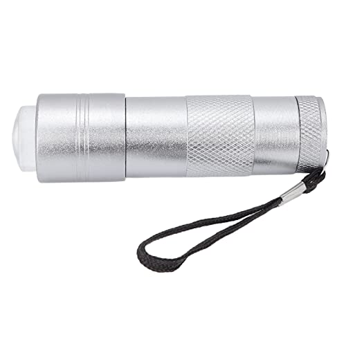 12 LED Nail Art Flashlight with Light Chips - Professional Press Light for Sequin & Embossing Nail Designs | Perfect for Home Manicures & DIY Nail Art Studios