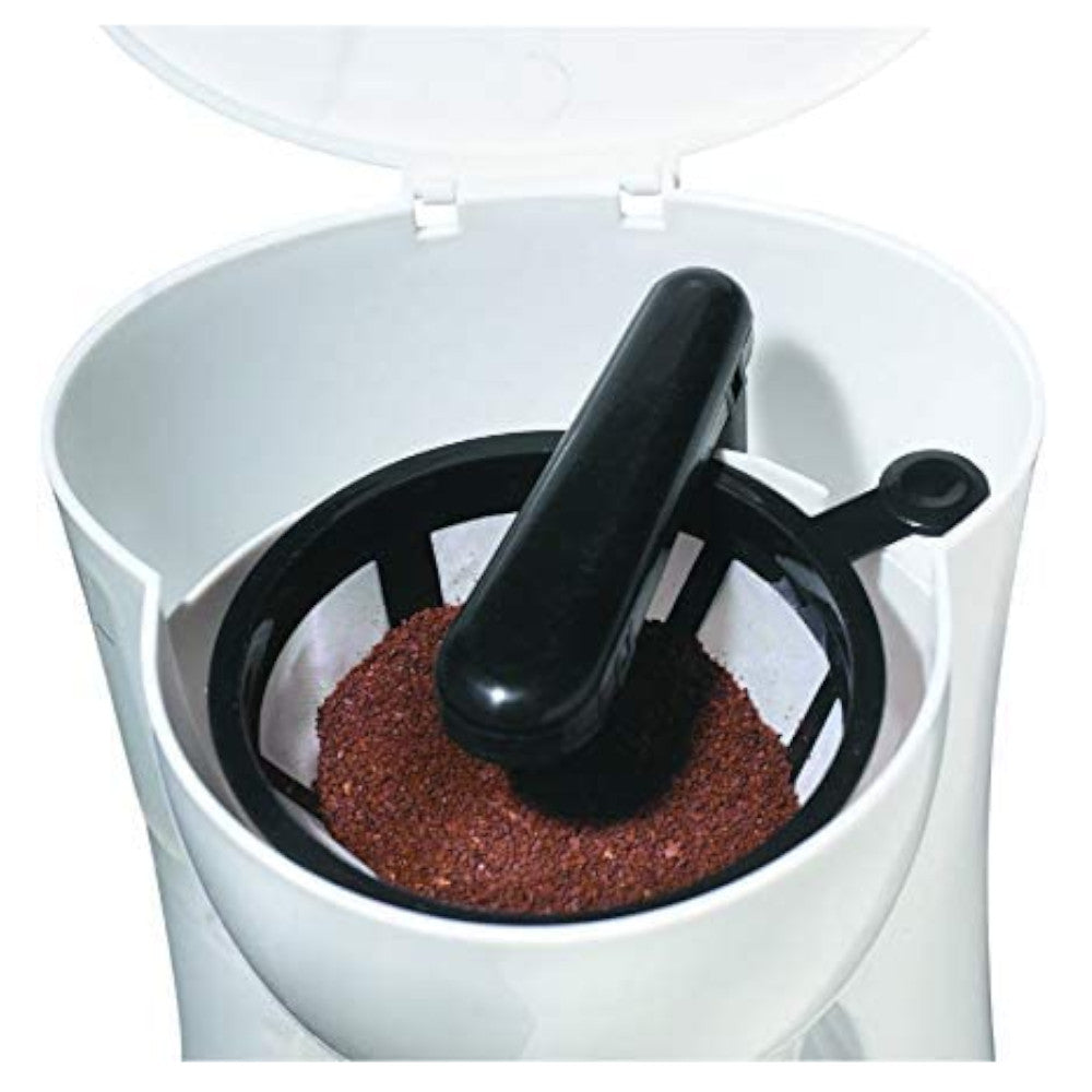 SALTON 1 Cup Mini Compact Drip Coffee Maker with Reusable Mesh Filter - Perfect for Office, Dorm, Travel & Small Spaces | FC1026