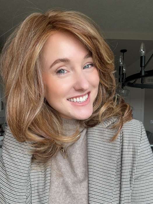 Curve Appeal HF Synthetic Lace Front Wig with Mono Part - Perfect for Cosplay, Daily Wear & Special Occasions