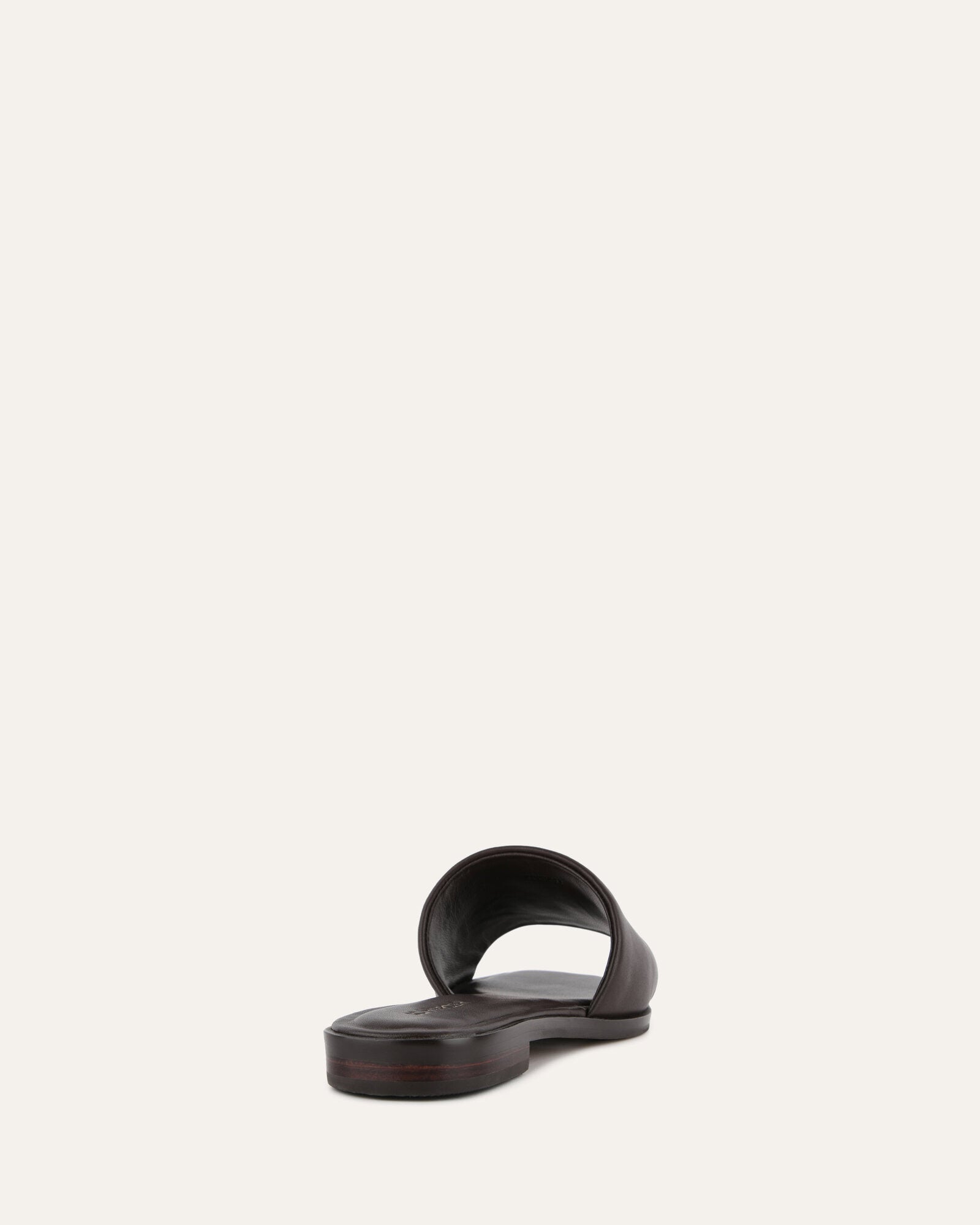Picasso Flat Slide Sandals - Genuine Cacao Leather Comfortable Slip-On Shoes for Women | Perfect for Casual Wear, Beach, and Summer Outfits