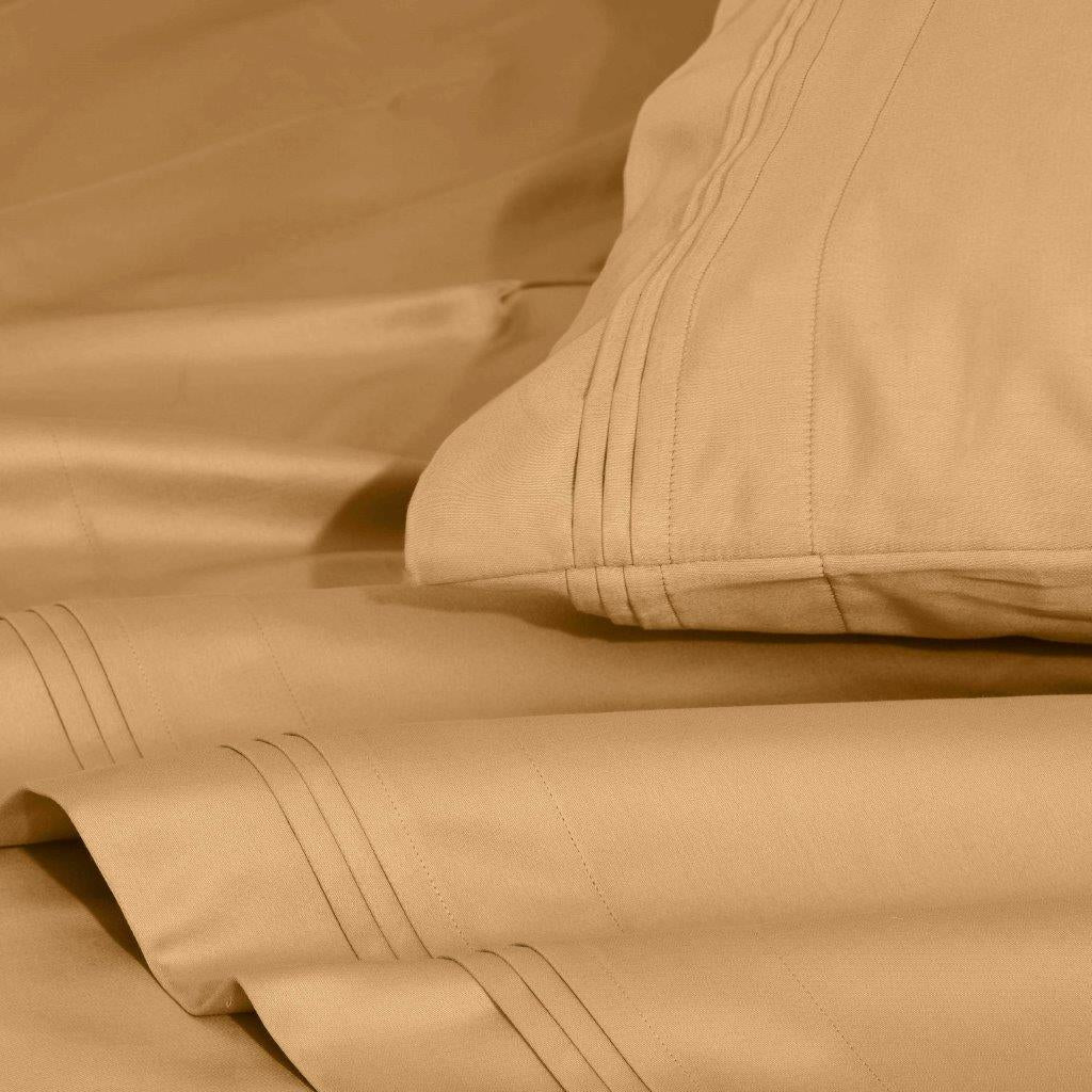 Premium 1500 Thread Count Egyptian Cotton Sheet Set - Eco-Friendly, Breathable & Hypoallergenic - Perfect for Luxury Bedding & Hot Sleepers