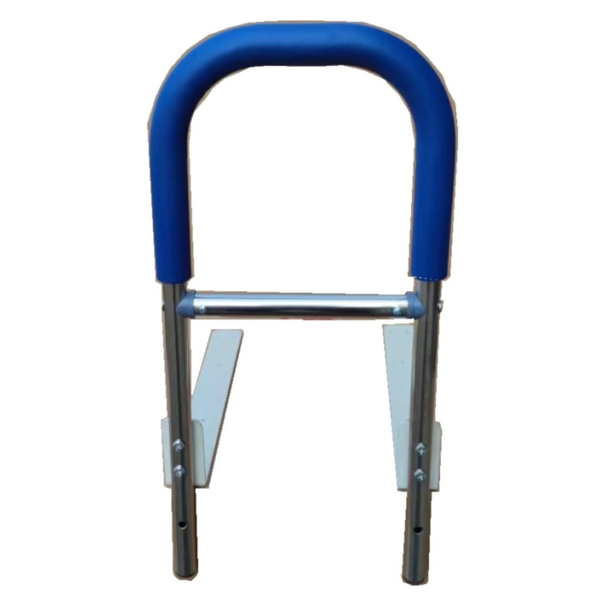 **Bed Safety Rails for Elderly - Adjustable & Easy Install Bed Assist Handles for Seniors - Non-Slip Support Bars for Mobility & Stability - Fits Most Beds (Blue) - Ideal for Home Care & Hospital Use**