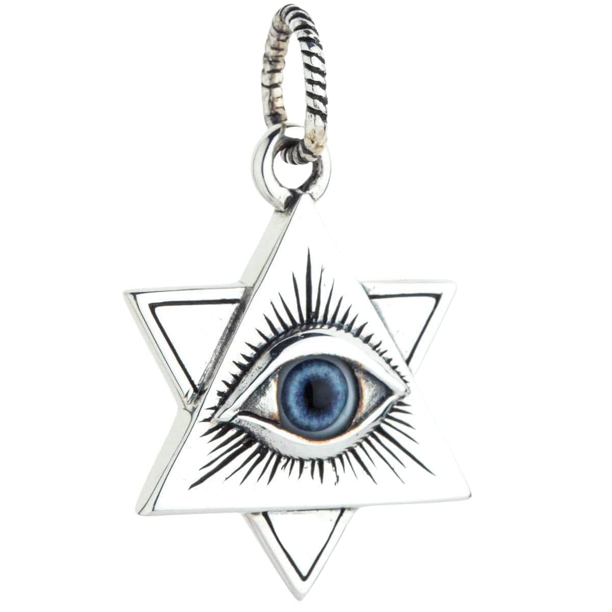 925 Sterling Silver Eye of Providence Pendant Necklace - Symbol of Protection & Enlightenment | Perfect for Spiritual Gifts, Meditation & Fashion Jewelry
