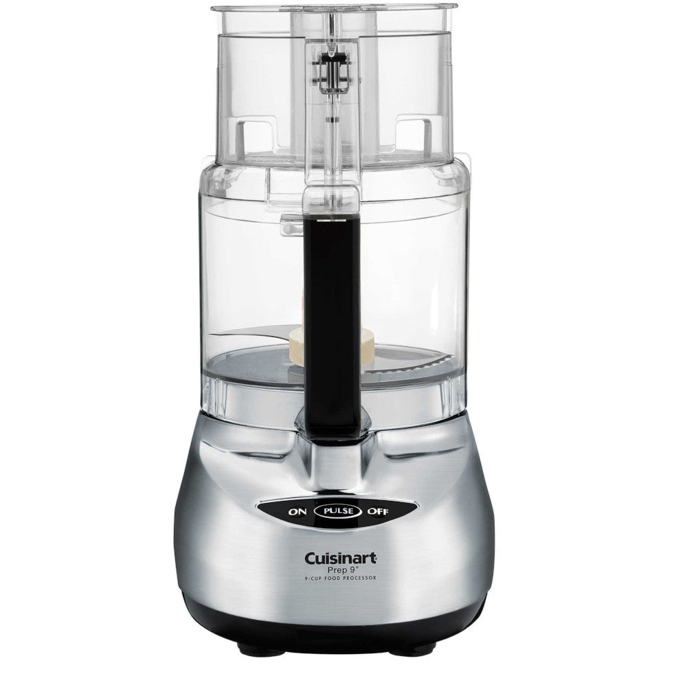 Refurbished Cuisinart Prep 9-Cup Food Processor (CFP9) - Certified Renewed with Warranty - Perfect for Meal Prep, Slicing & Dicing Vegetables, Making Dough & Sauces