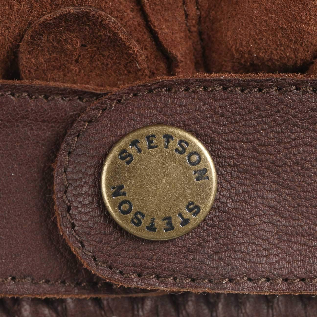 Stetson Men's Summer Oily Goat Nappa Leather Gloves - Premium Driving, Motorcycle & Outdoor Gloves for Warm Weather