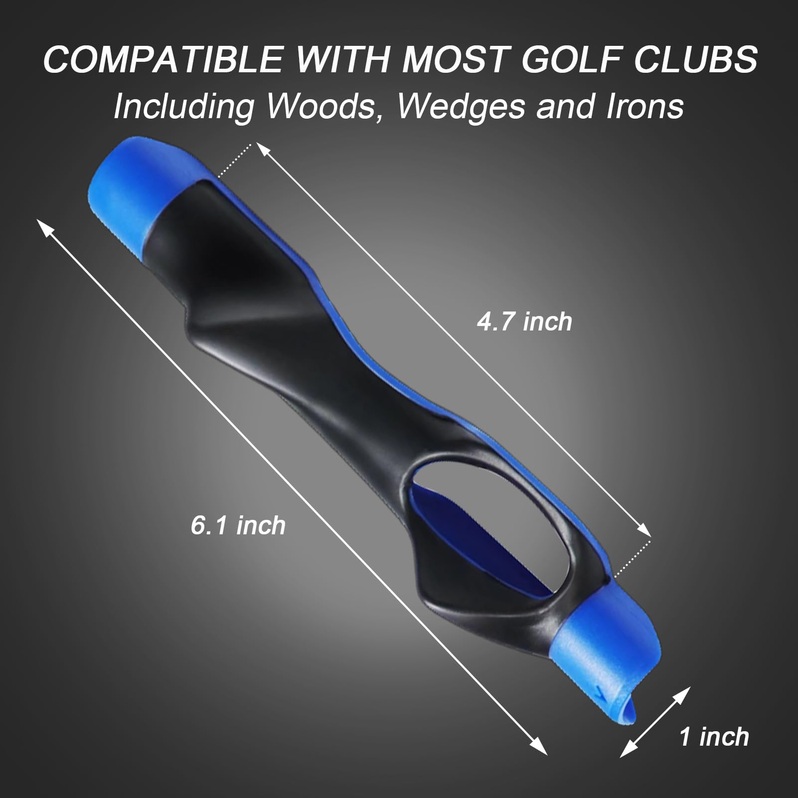 Golf Grip Trainer - Improve Hand Position & Swing Technique | Golf Practice Aid for Beginners & Pros | Perfect for Driving Range & Home Practice