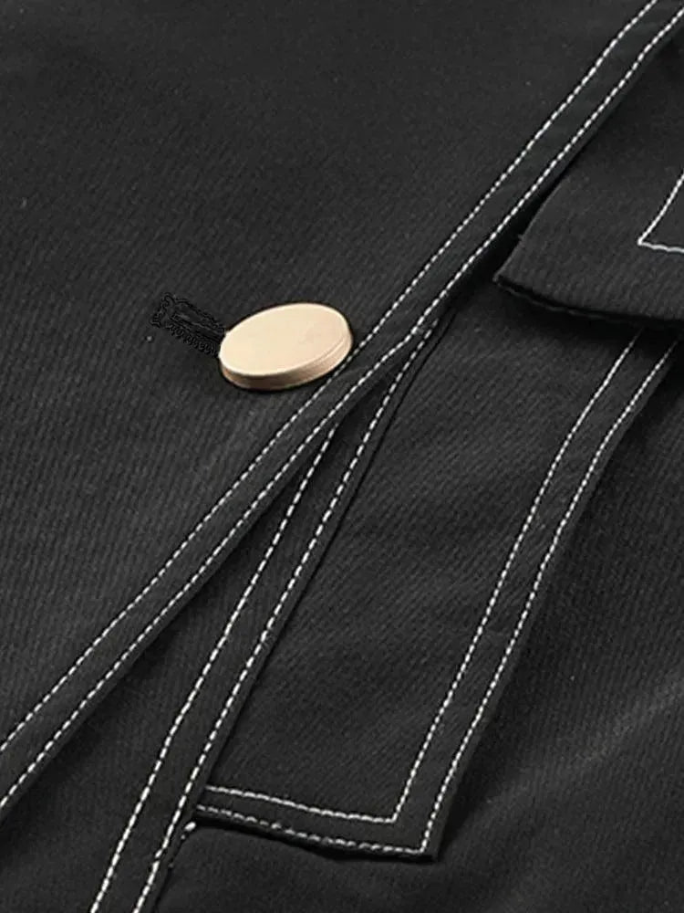 Men's Casual Loose Fit Double Breasted Trench Coat - Stylish Waterproof Overcoat for Fall & Winter | Perfect for Office, Dating & Outdoor Activities