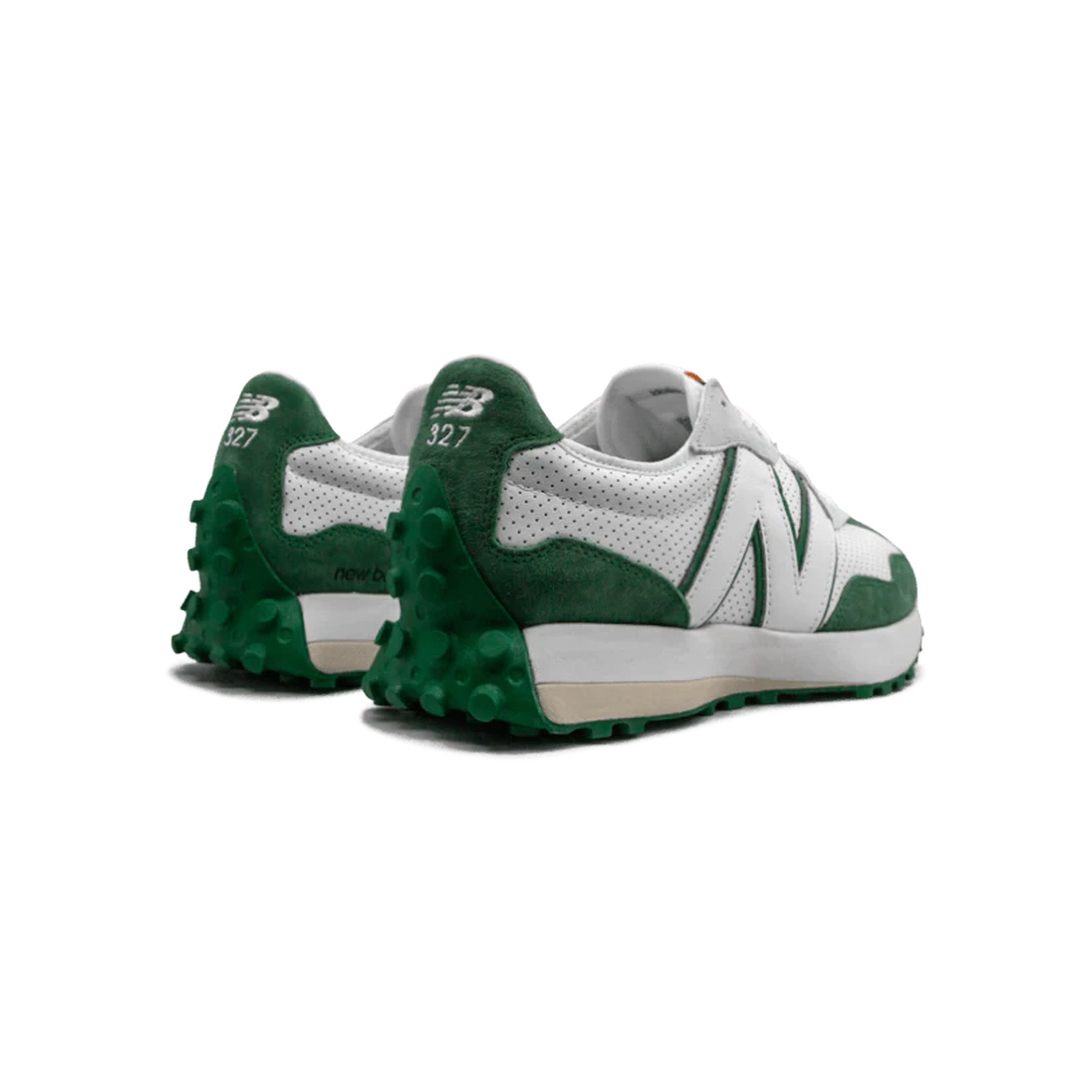 327 'Casablanca Green' Sneakers - Comfortable Retro Running Shoes for Men & Women - Perfect for Casual Wear, Jogging, and Street Style Fashion