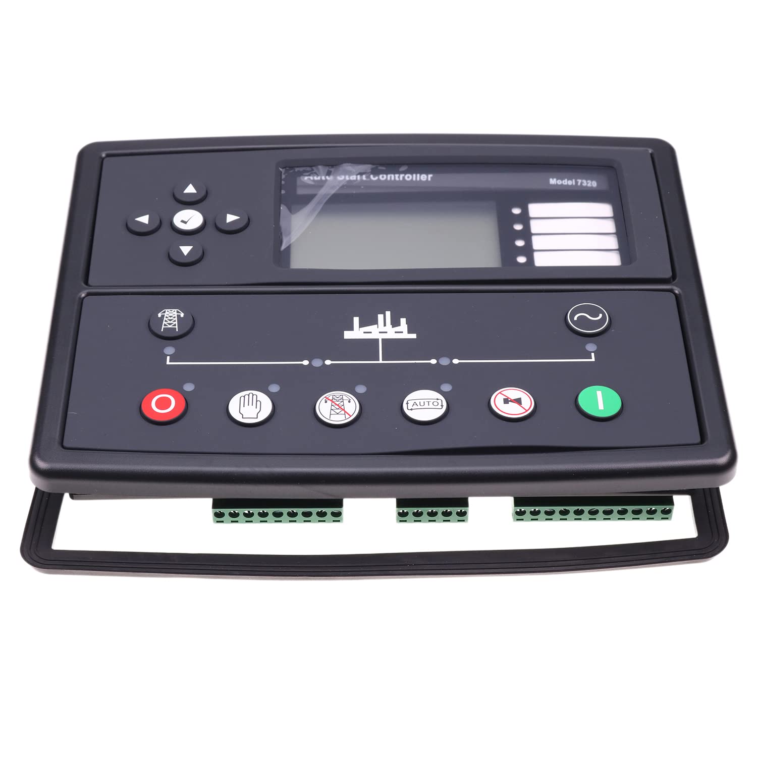 Deep Sea 7320 Generator Auto Start Control Module - DSE7320 Compatible Replacement Controller Panel for Genset - Perfect for Power Backup Systems & Emergency Generator Control