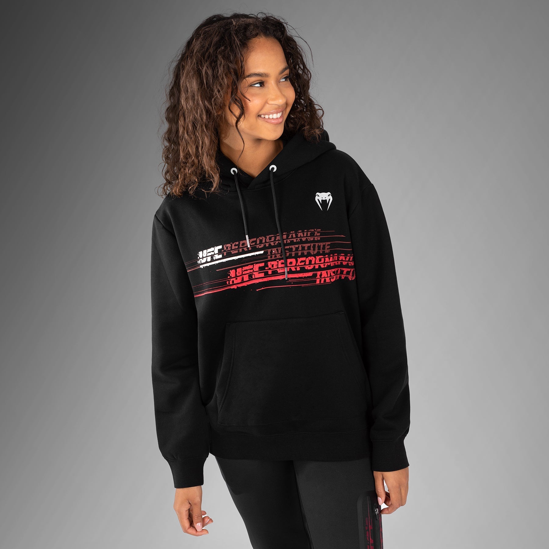 UFC Venum Performance Institute 2.0 Hoodie - Black & Red - MMA Training & Streetwear Fashion