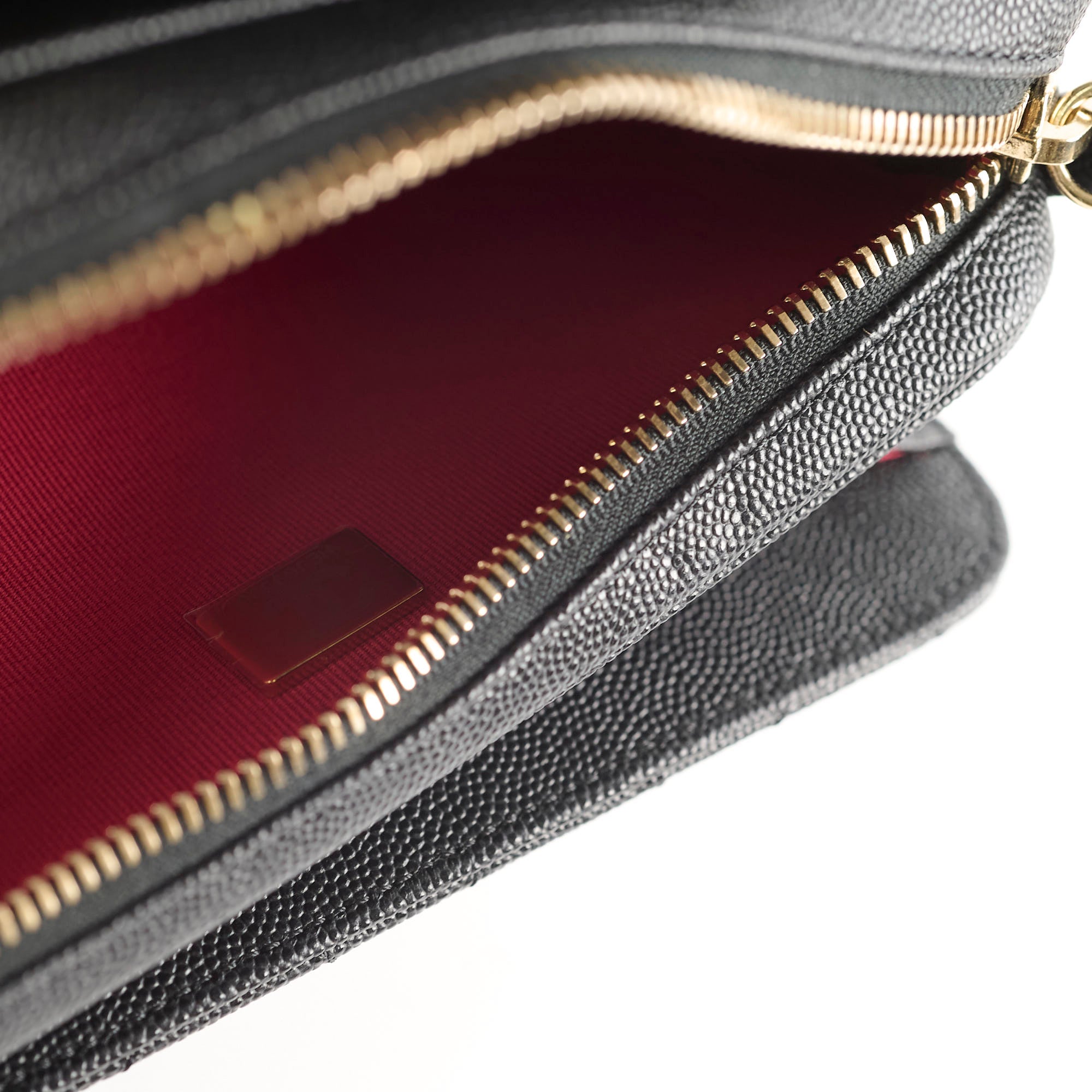 Chanel Mini Rectangular Black Caviar Leather Zip Flap Bag - Luxury Crossbody Purse for Women, Perfect for Evening Parties & Date Nights