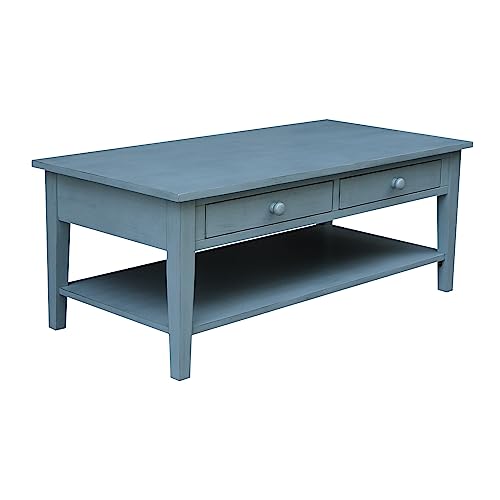 Antique Rubbed Ocean Blue