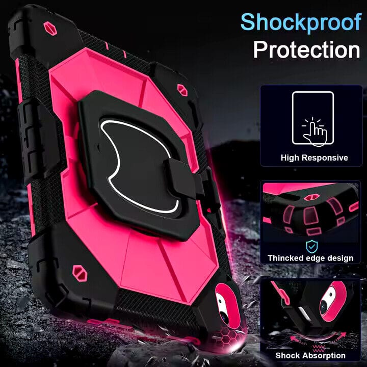 Shockproof Heavy Duty Kids Case for iPad Pro 11 2nd Generation (2020 Model) - Protective Cover with Drop Protection - Perfect for School, Travel & Outdoor Activities - Black