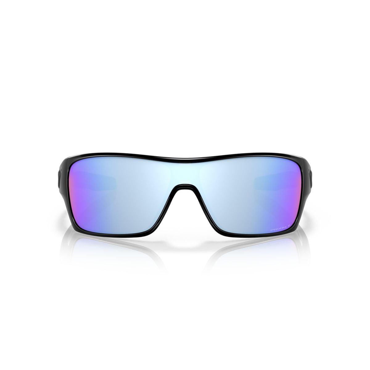 Oakley Turbine Rotor Sunglasses Polished Black Frame with Prizm Deep Water Polarized Lenses - 0OO9307 930708 - Perfect for Water Sports, Fishing & Outdoor Activities