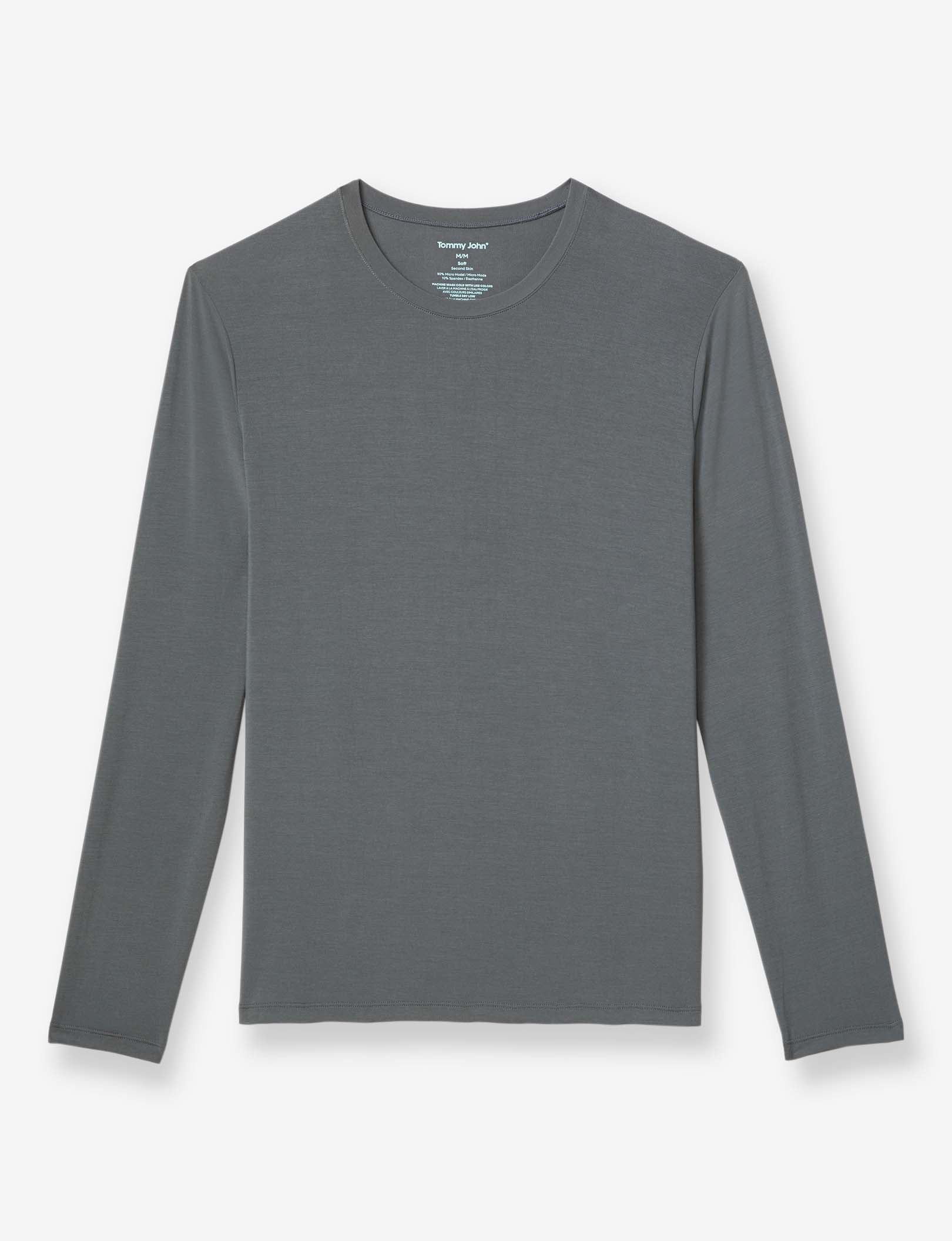 Second Skin Long Sleeve Sleep Tee - Ultra Soft Comfortable Nightwear for Women - Perfect for Lounge, Yoga & Cozy Nights at Home