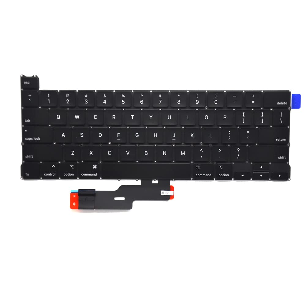 Padarsey Replacement Keyboard Compatible with MacBook Pro 13 inch A2289 (2020 Model) - US Layout with Keyboard Screws & Screwdriver Included - Perfect for Typing, Coding & Office Work