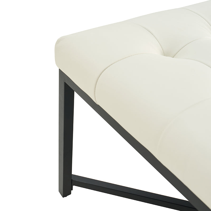 Modern Industrial Waterproof Coffee Table - Durable & Stylish for Living Room, Office, or Outdoor Use