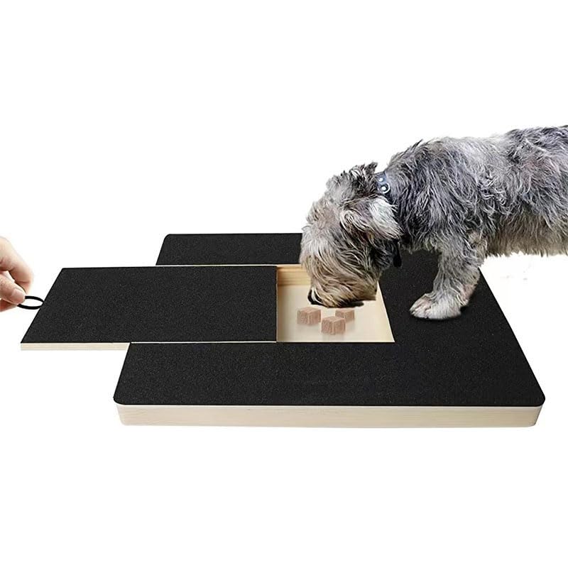 Okydoky Dog Nail Scratch Pad & File Board with 4 Replaceable Sandpaper Sheets - Pet Grooming Tool for Trimming Dog Nails - Perfect for Small & Medium Dogs at Home or Travel