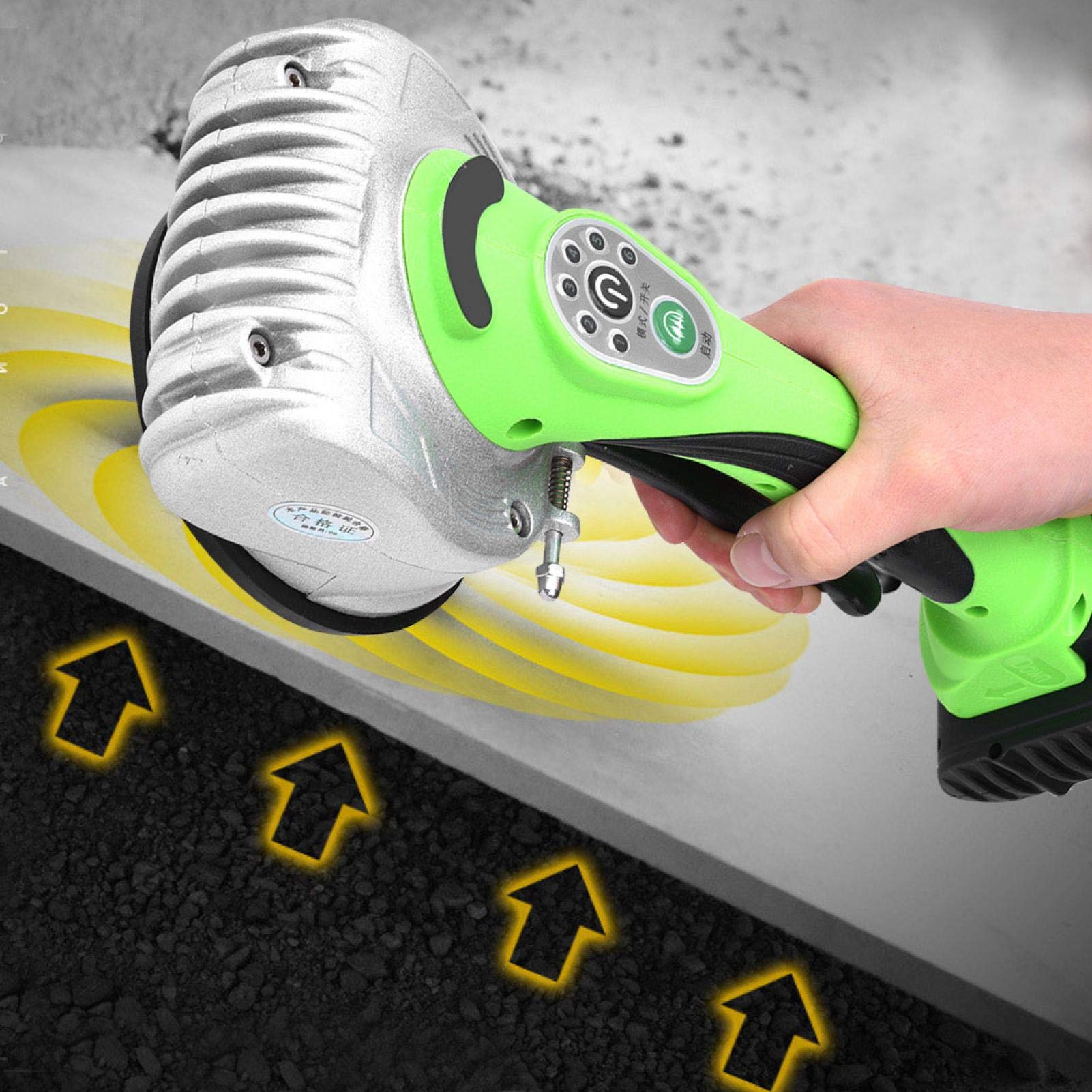 16.8V Cordless Tile Vibrator - Professional Floor & Wall Tiling Tool with US Plug (100-240V) - Portable Leveling Machine for Perfect Plaster Laying - Ideal for DIY Home Renovation & Professional Construction Projects