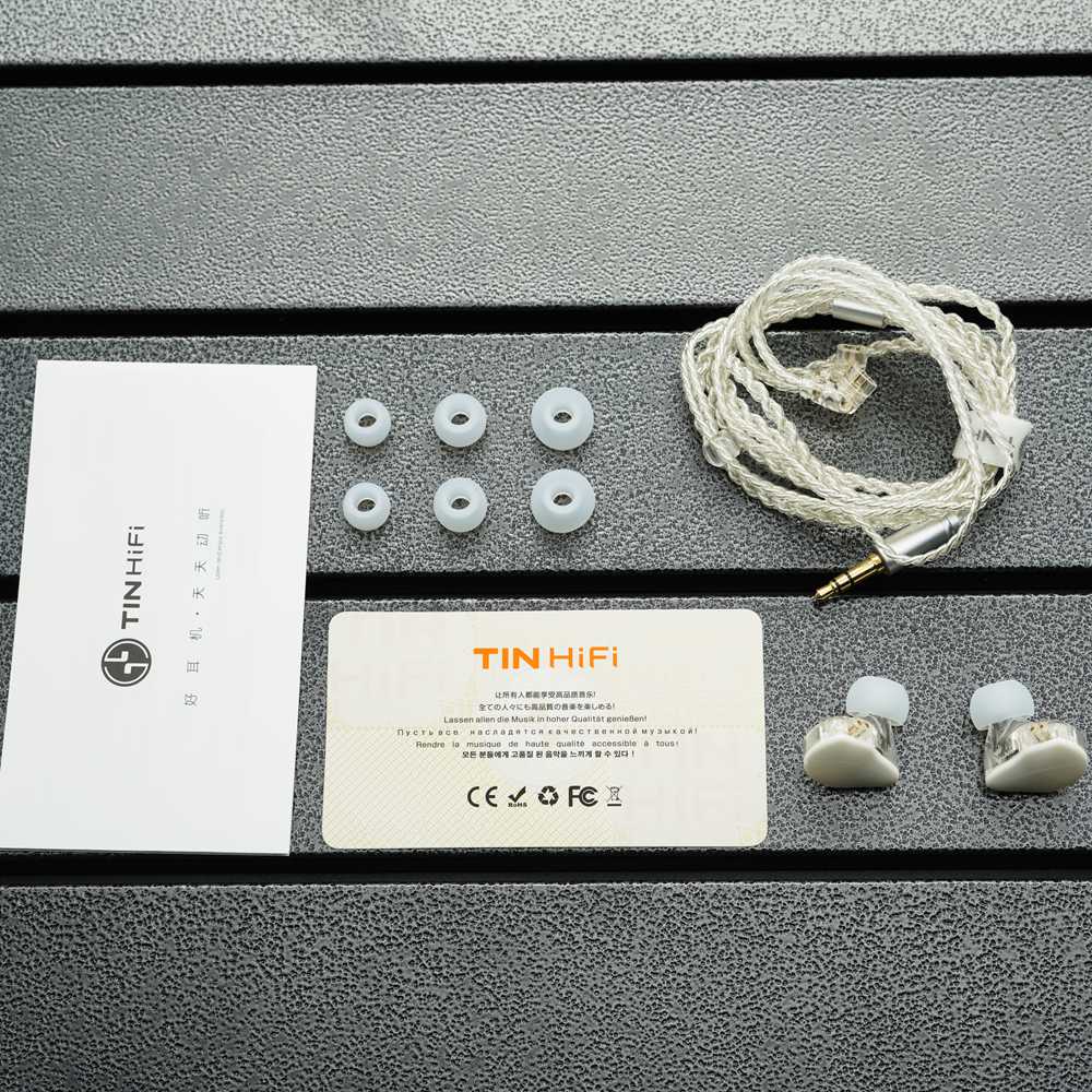 TinHiFi T1s HiFi Earphones - High Fidelity In-Ear Headphones with Balanced Sound for Audiophiles | Perfect for Music Lovers, Studio Monitoring & Travel Use